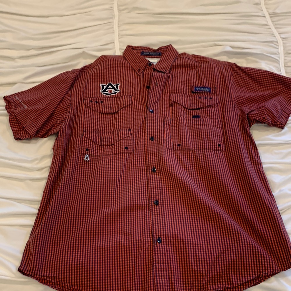 Columbia PFG Shirt - Auburn University